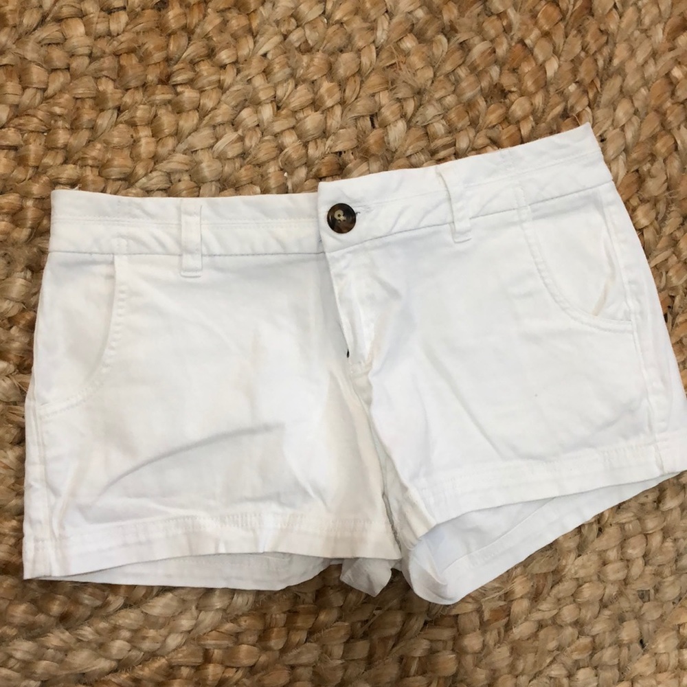 White shorts